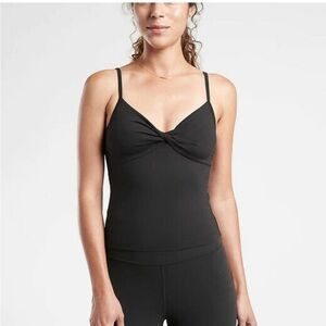 ATHLETA POWERVITA™️ TWIST CAMI TOP | BLACK | NEW WITH TAGS